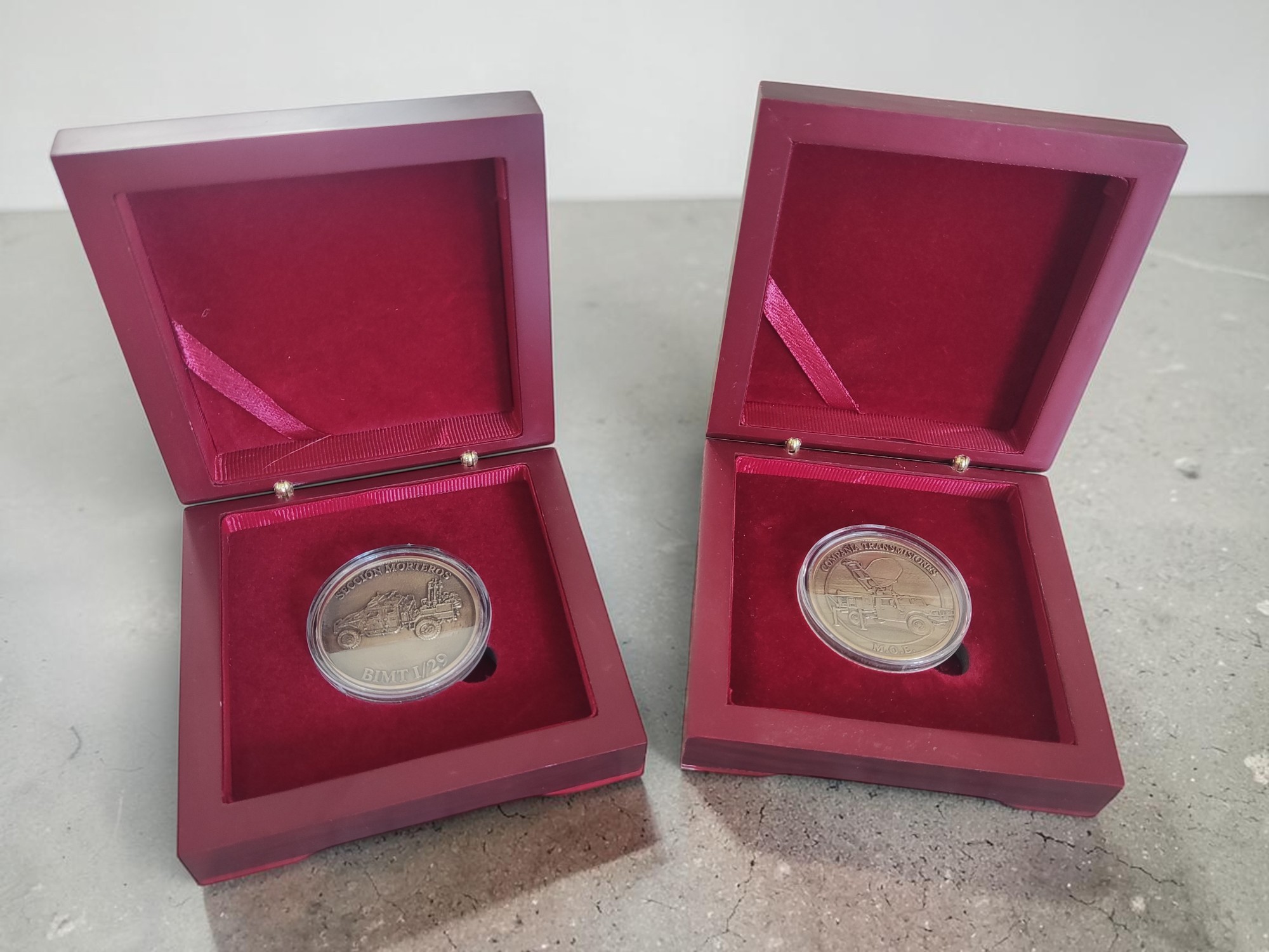 Monedas personalizadas de latón de 40 mm